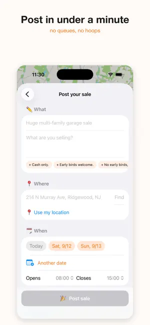 LocalSale: Garage & Yard Sales screenshot 4