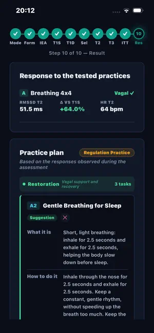 Vagal Sense: HRV & Vagus Nerve screenshot 4