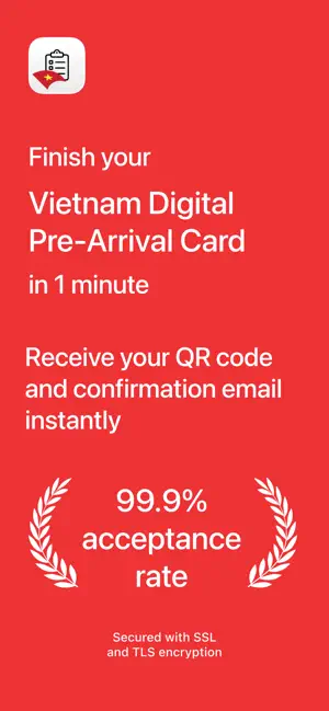 Vietnam Arrival Card Helper screenshot 1
