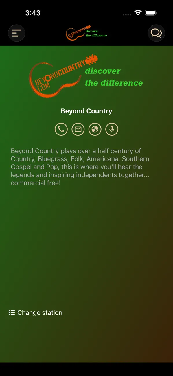 Screenshot #3 pour Beyond Country Radio