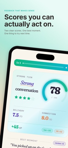 Sation: Small Talk Coach Screenshot 2 of 5
