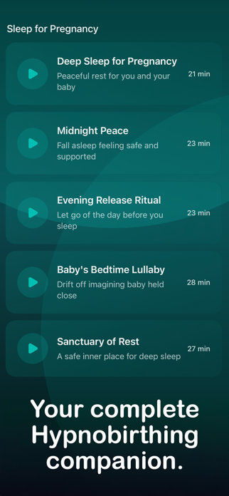 HypnoBirthing+ Screenshot 5 of 10