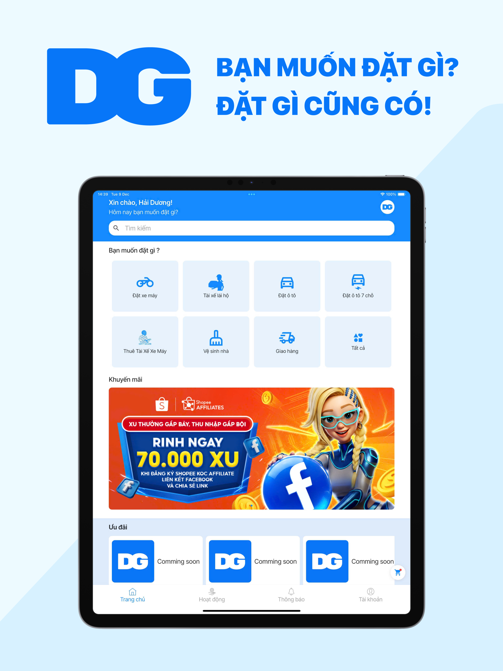 DatGi - Đặt Gì Cũng Có screenshot 6