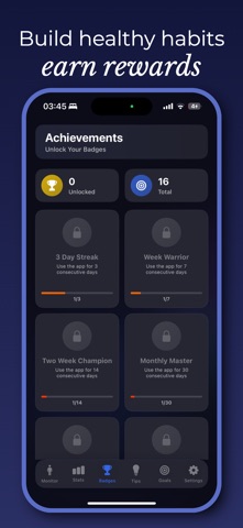 AlignME: Posture Monitor screenshot