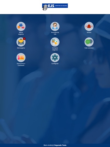 EJS Corretora de Seguros iPad screenshot