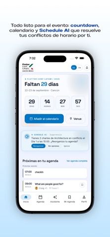 Flutter Conf Latam App Screenshot 1 of 8