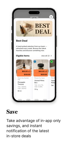 OFL Dispensary iPhone screenshot