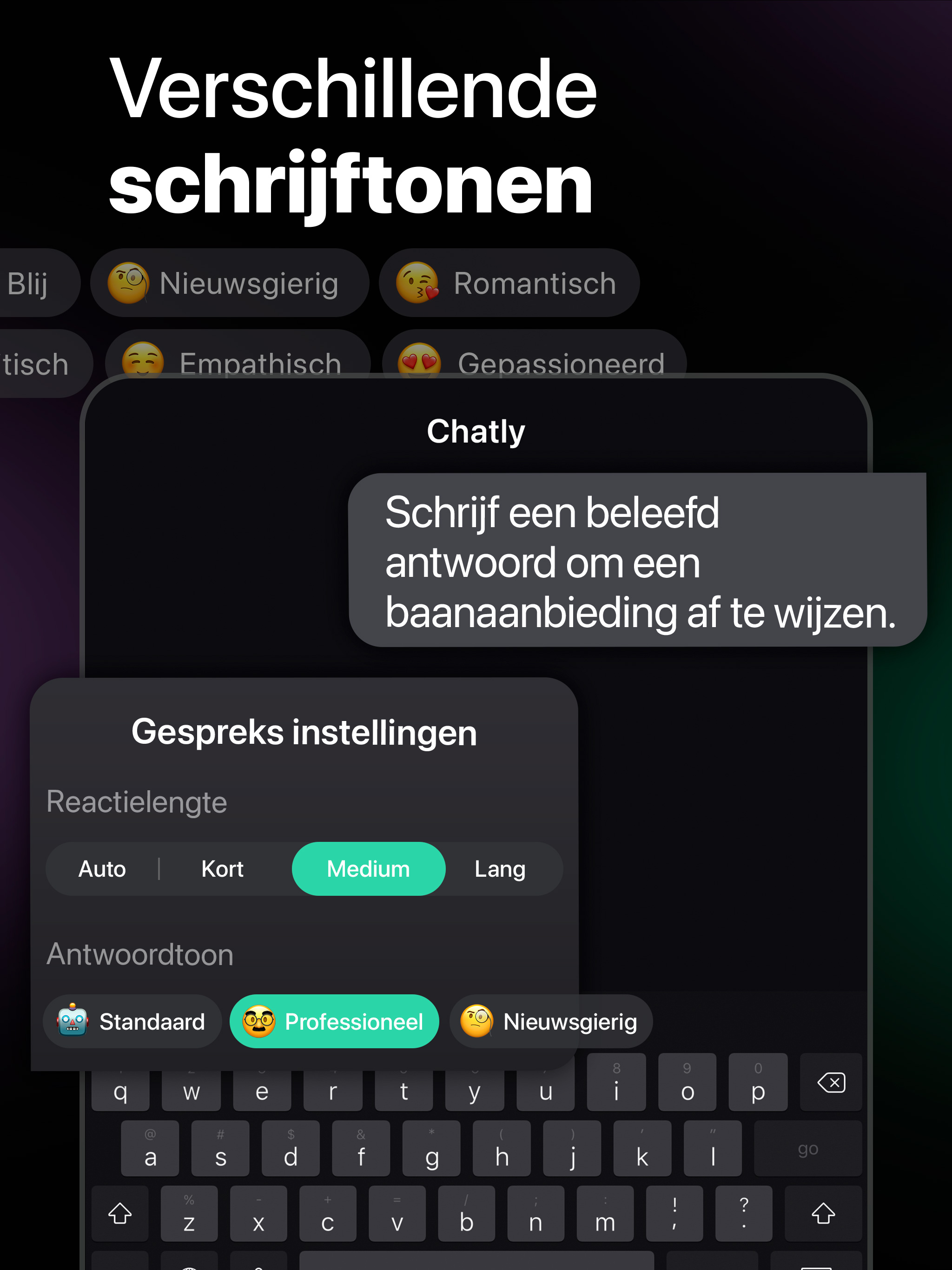 Chatly - AI-chatbot Nederlands