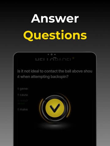 Hello Padel iPad screenshot