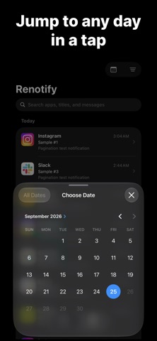 Renotify: Notification History Screenshot 3 of 4