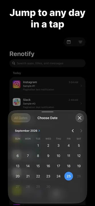 Renotify: Notification History screenshot 3