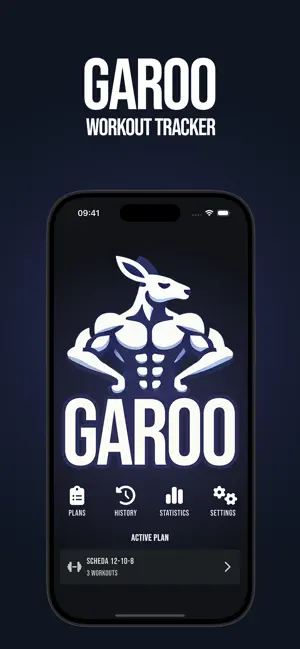 Garoo Workout Tracker screenshot 1