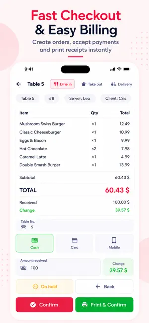 Restaurant POS — ServePoint screenshot 2