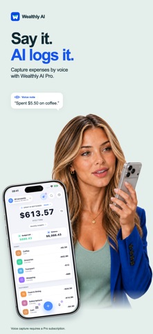 Wealthly AI: Budget Tracker Screenshot 2 of 6