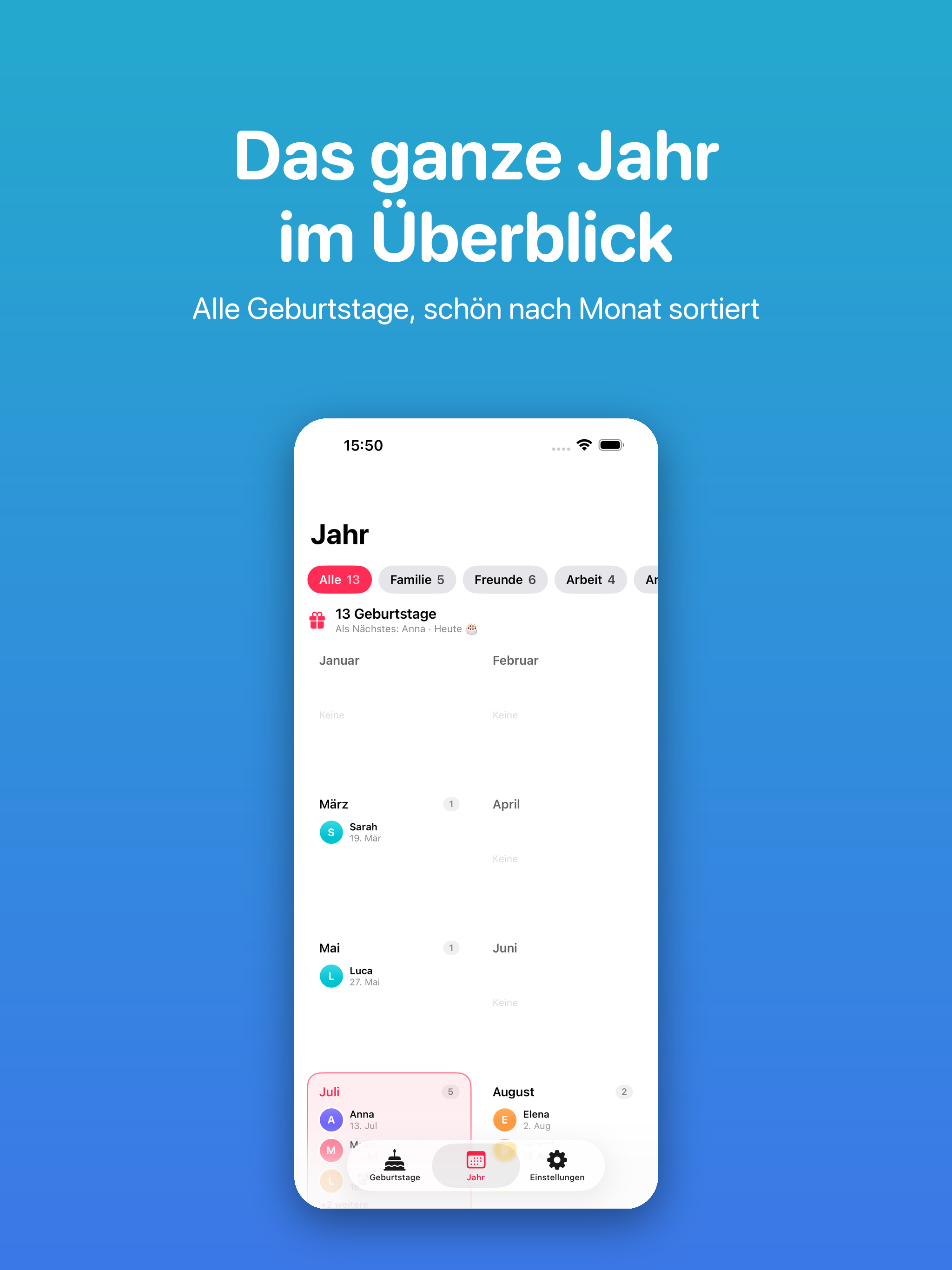 Gratula – Geburtstage screenshot 8