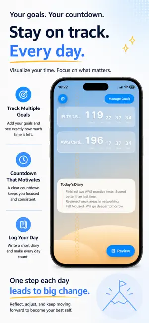 Study Countdown - Focus Log screenshot 2