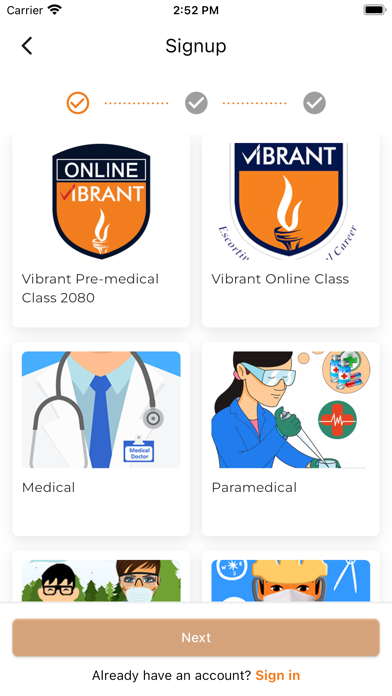 Online Vibrant Screenshot