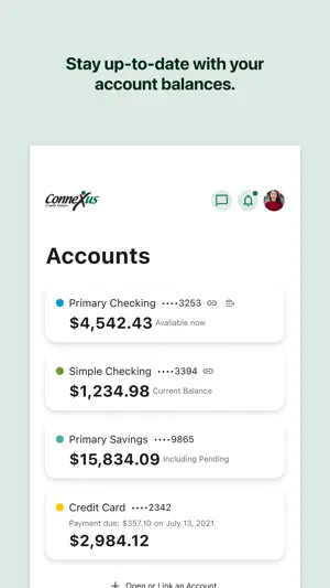 Connexus CU Mobile App screenshot 2