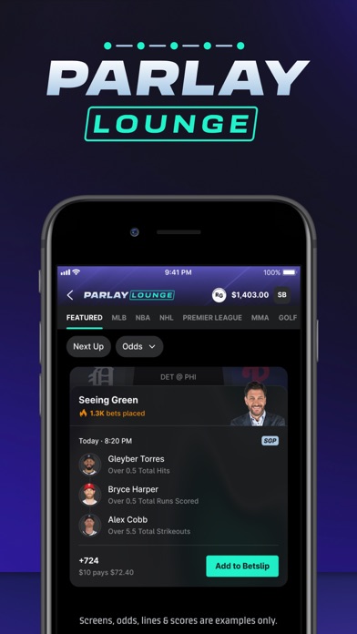 ESPN BET Sportsbook Screenshot