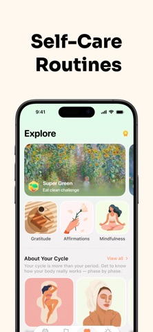 Mooni: Period Wellness Tracker Screenshot 6 of 10