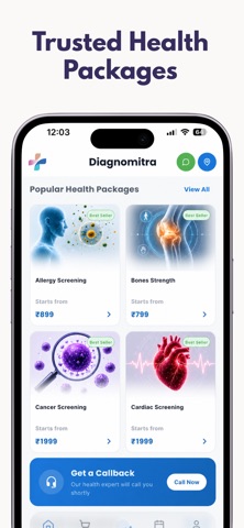 Diagnomitra Healthcare screenshot
