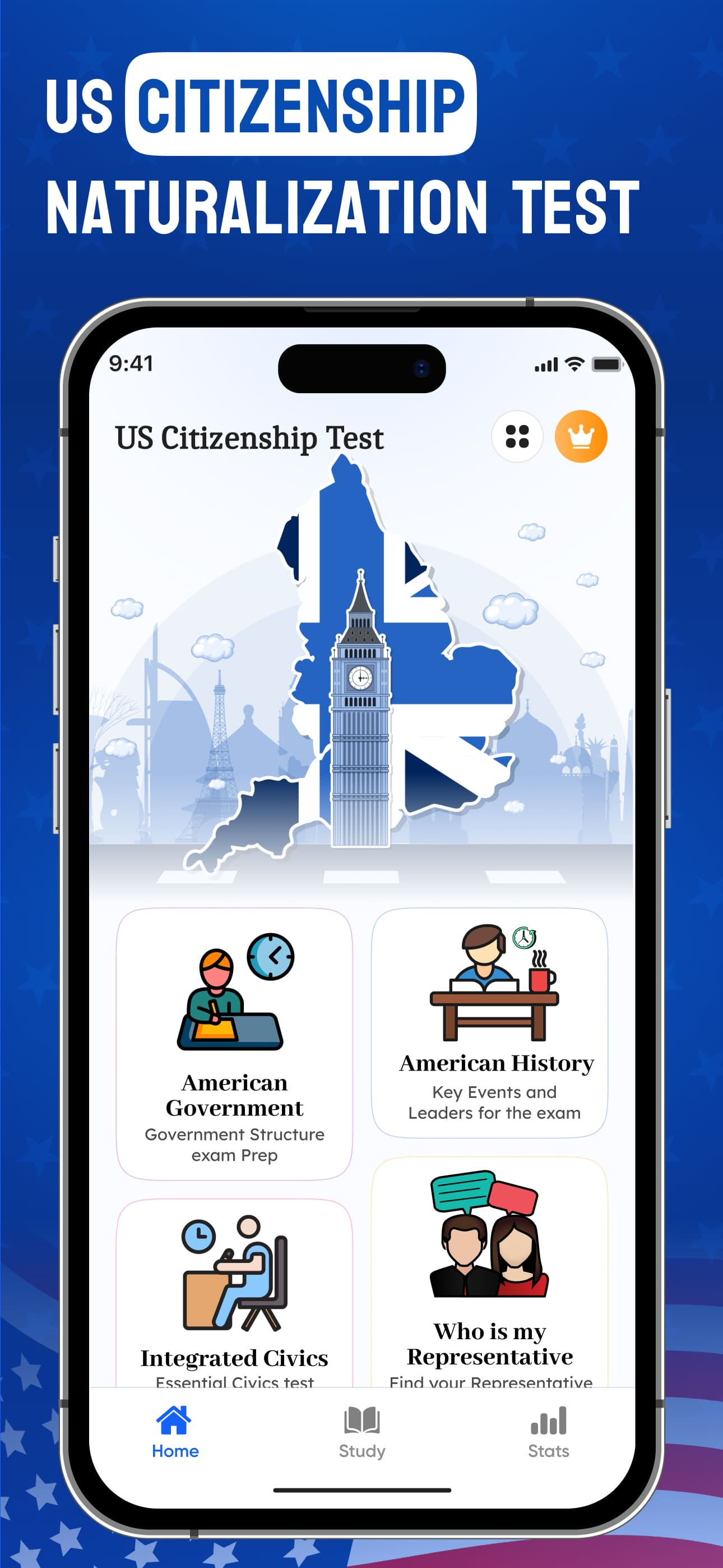 US Citizenship Test '25: US.it screenshot 4