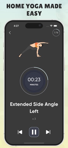 Yoga for Beginner Weight Loss iPhone screenshot