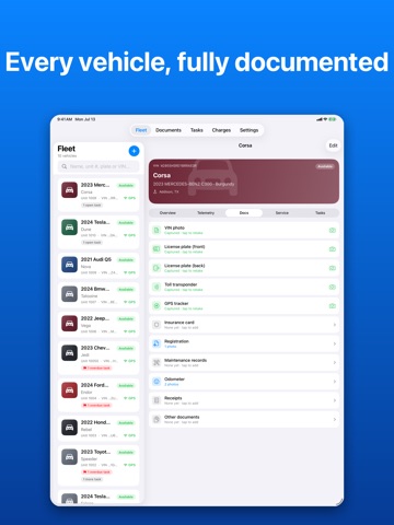 TollSpot Fleet Assistant iPad screenshot