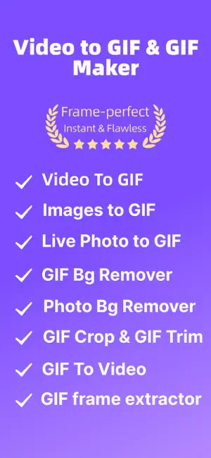 Video to GIF & GIF Maker screenshot 1