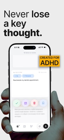 AI Note & Task Capture: Ātmax Screenshot 1 of 3