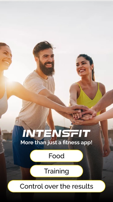 IntensFit: We bring results Screenshot