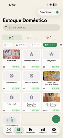 Estoque Doméstico screenshot