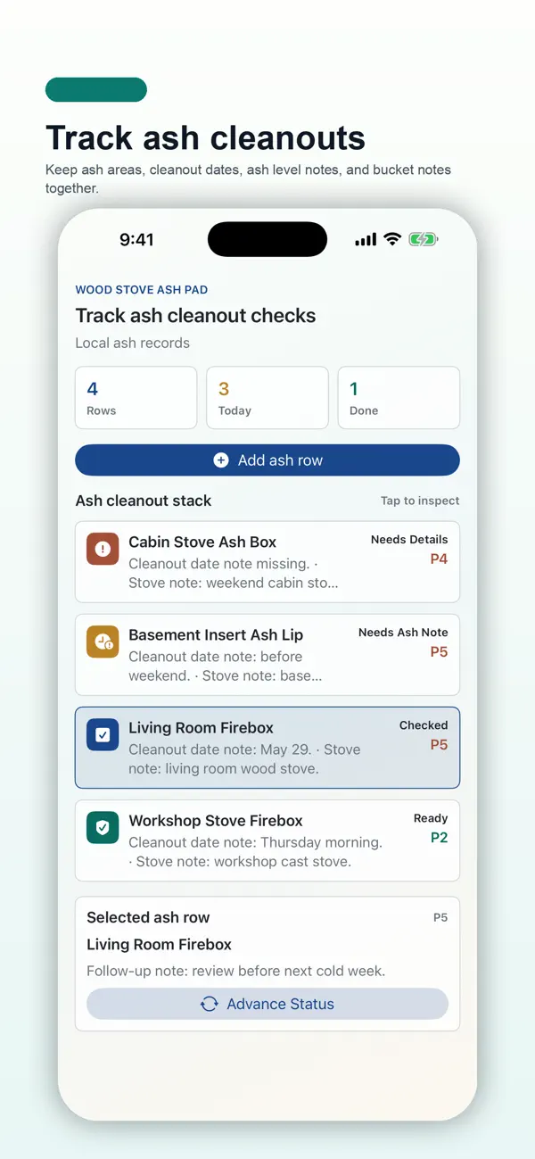 Screenshot #1 pour Wood Stove Ash Log Pad