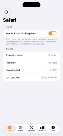 Tracker Blocker screenshot