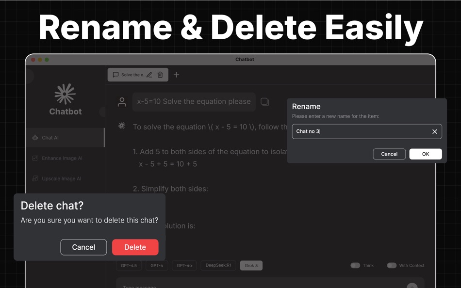 #3. Chatbot: Open Ask AI Chat Bot (macOS) Podle: Fatima Ijaz