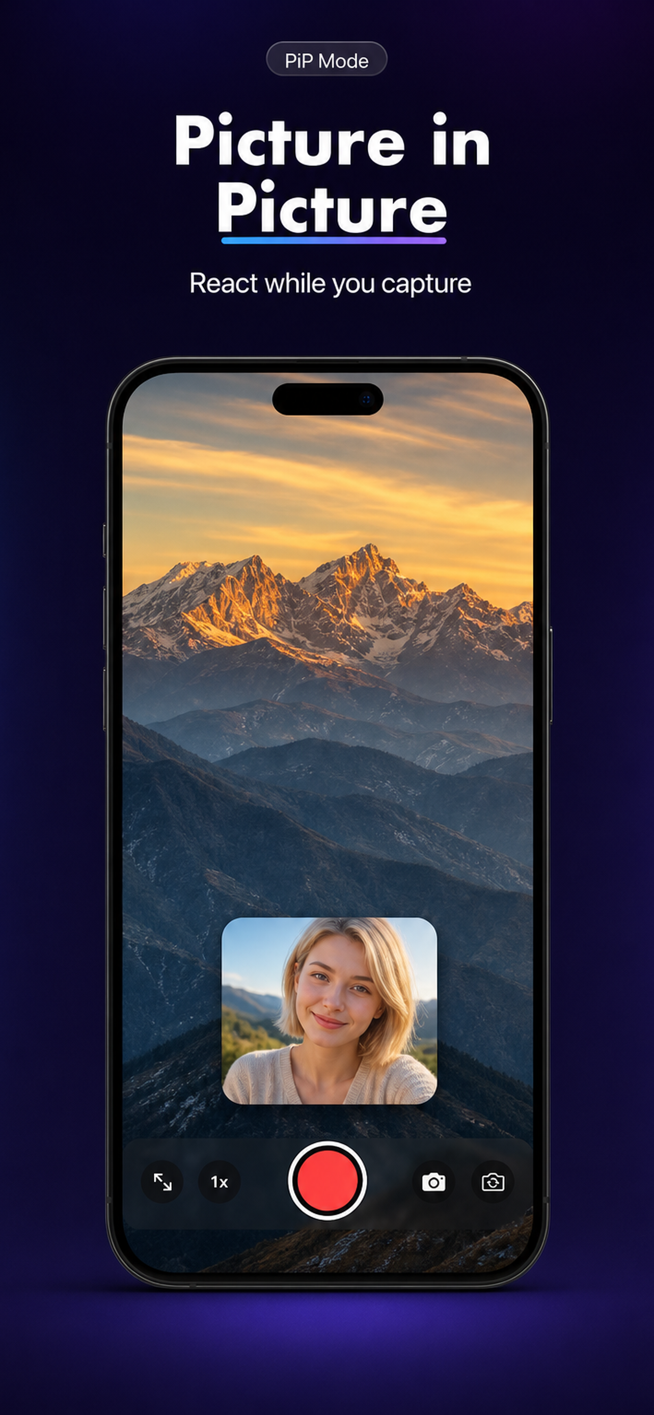 DualCam: Front & Back Recorder screenshot 2