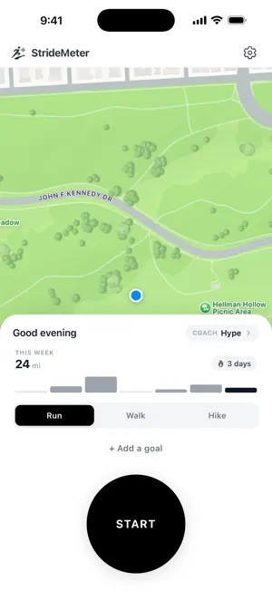 StrideMeter: Run Coach screenshot 3