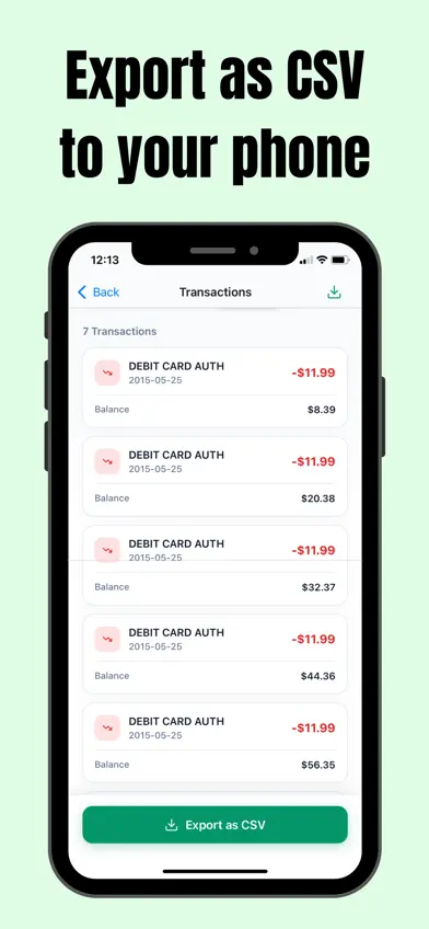 Bank Converter to CSV screenshot 2