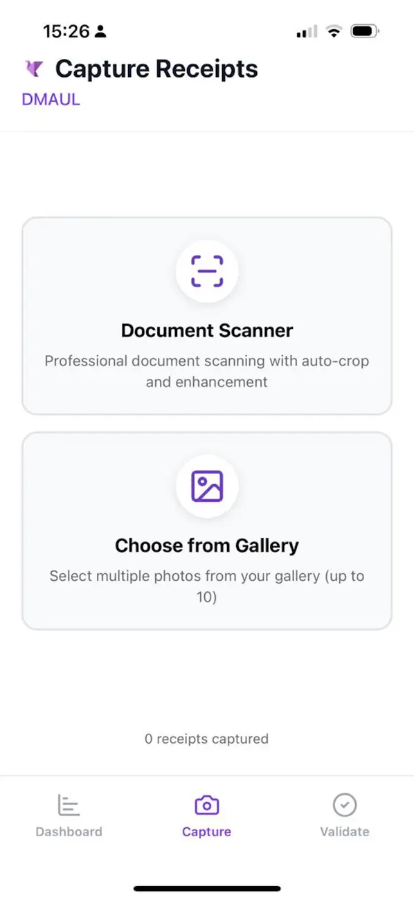 #2. Flowceipt (iOS) بواسطة: Tiago Antunes