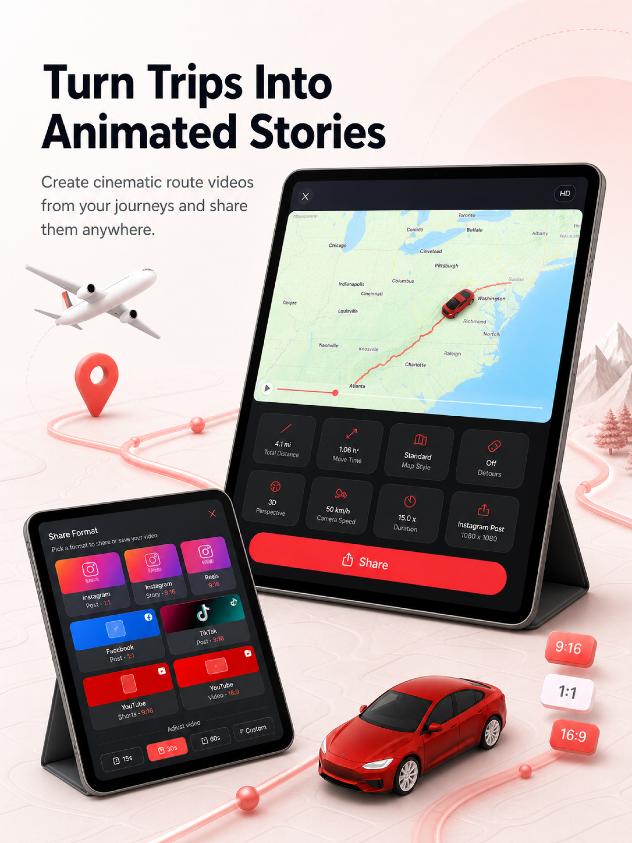 Travel & Trip Video Animator