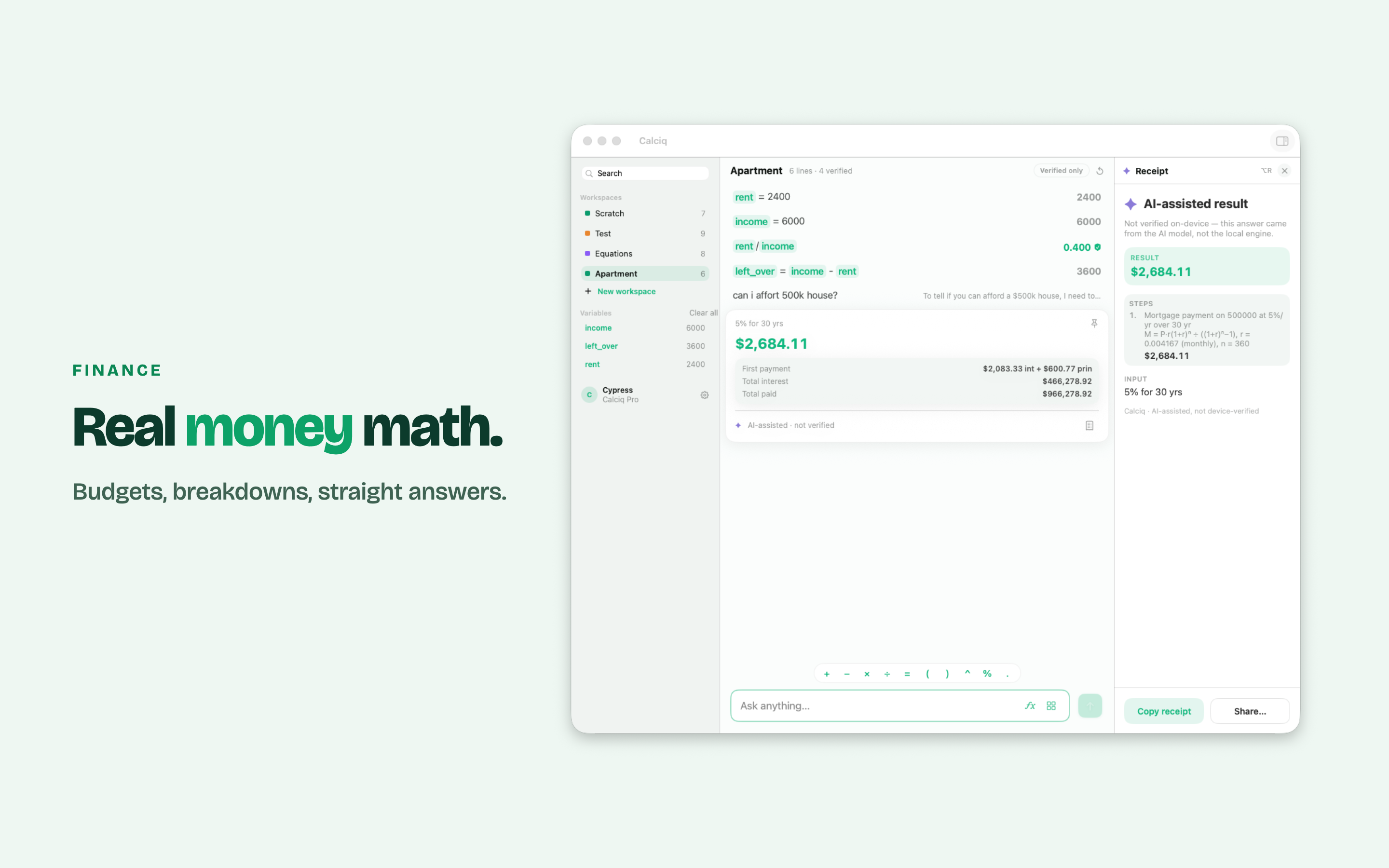 Calciq - Smart Calculator screenshot 13