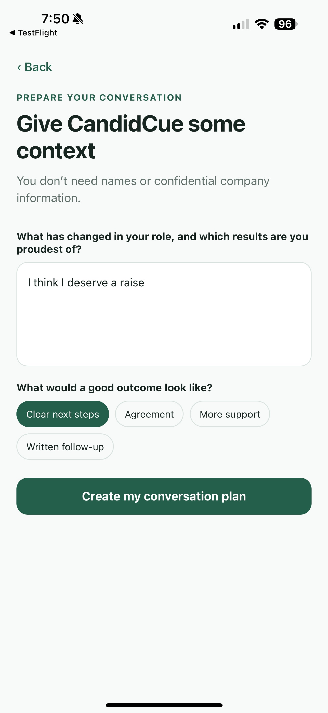 Screenshot 2 of CandidCue