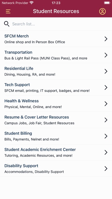 SFCM app screenshot 3