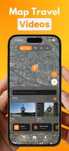 Travel Video Camera & Compass screenshot