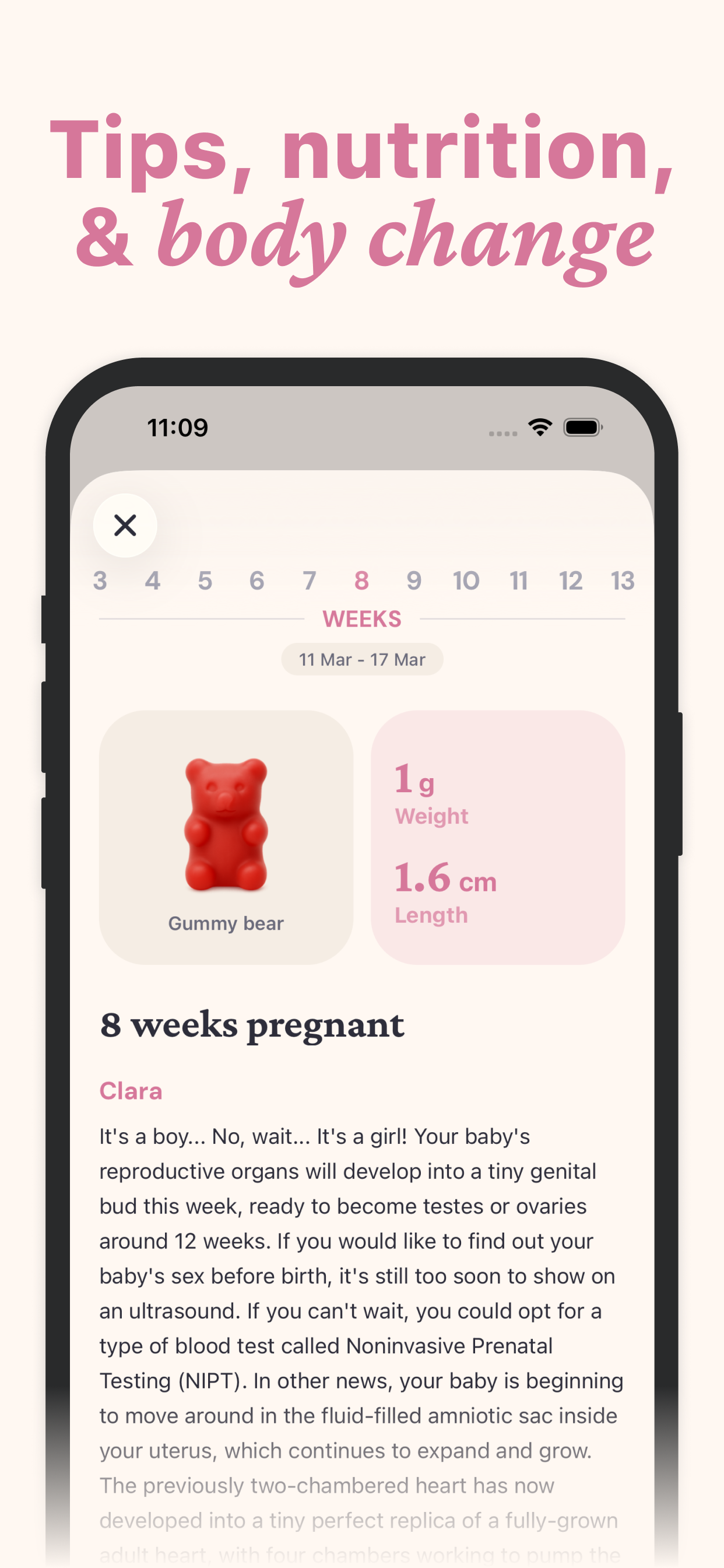 Bump Chat - Pregnancy Tracker screenshot 9
