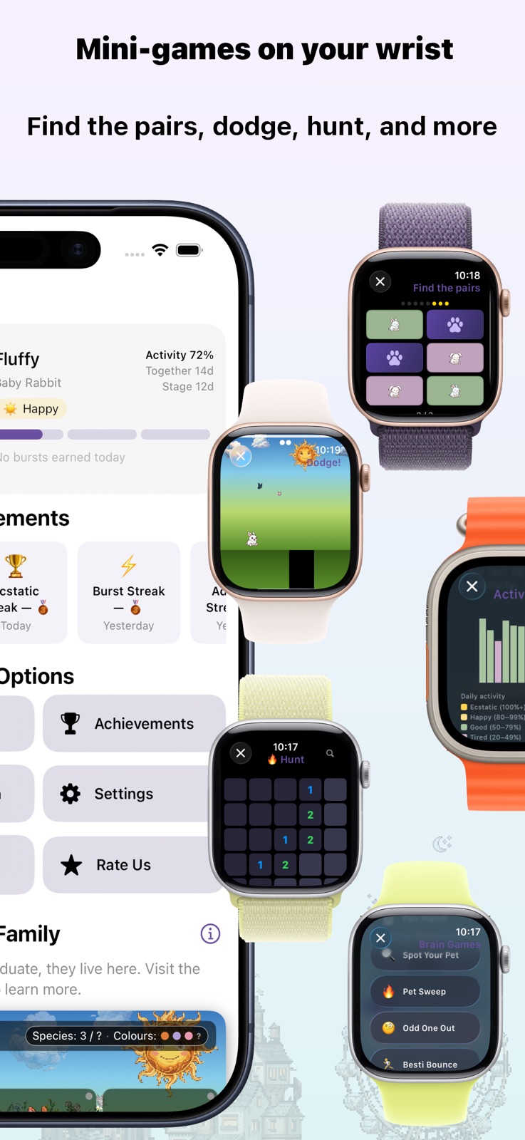 WatchieBesti: Watch Pet iphone screenshot 3