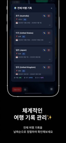나의 여행 저장소 - My Travel Archive screenshot
