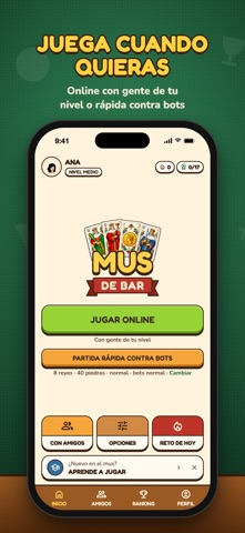 Mus de Bar: mus online screenshot 3