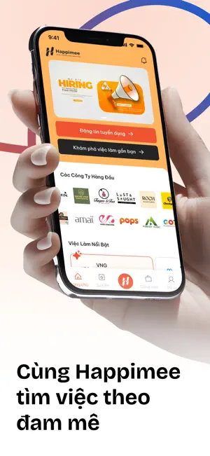 Happimee - Jobs for You screenshot 1