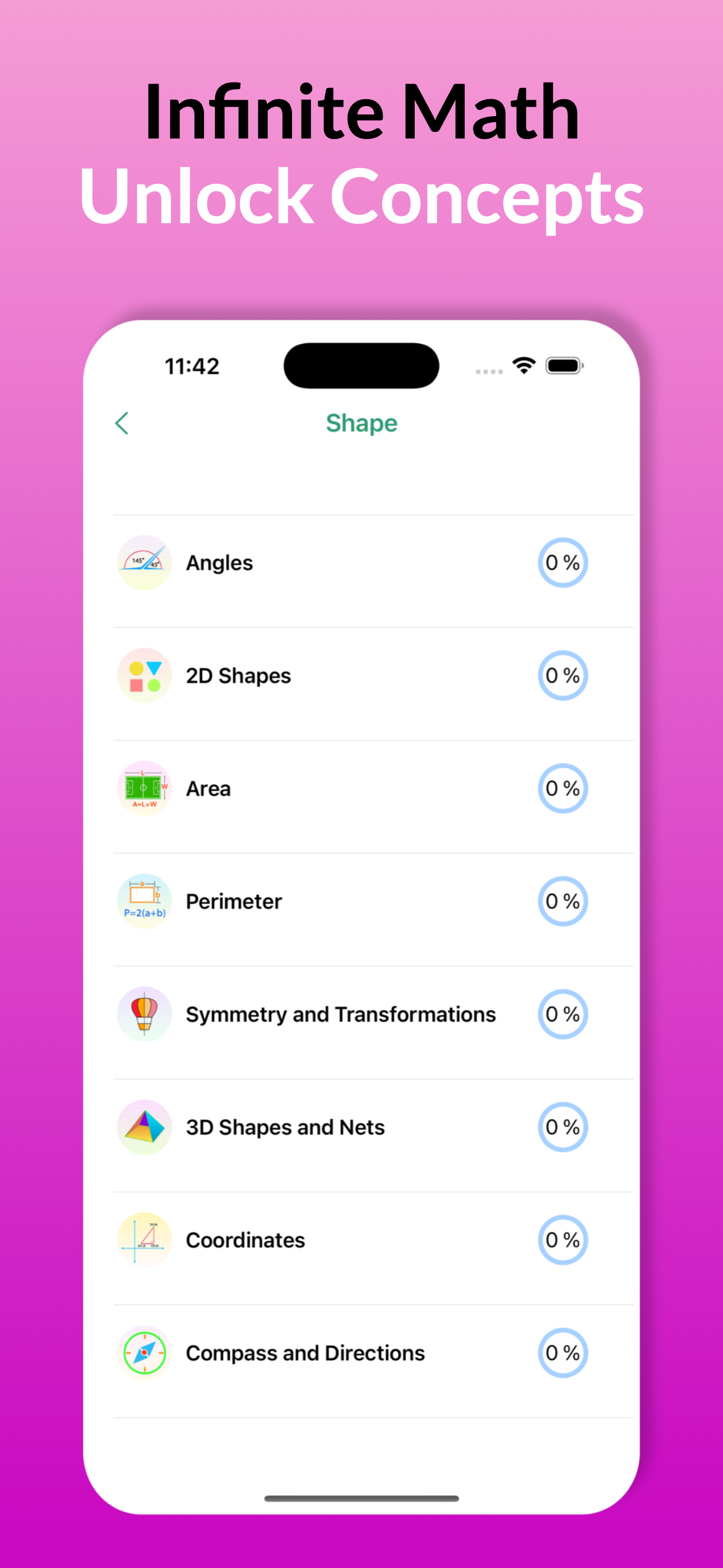 11+ Maths : Learn & Test screenshot 2